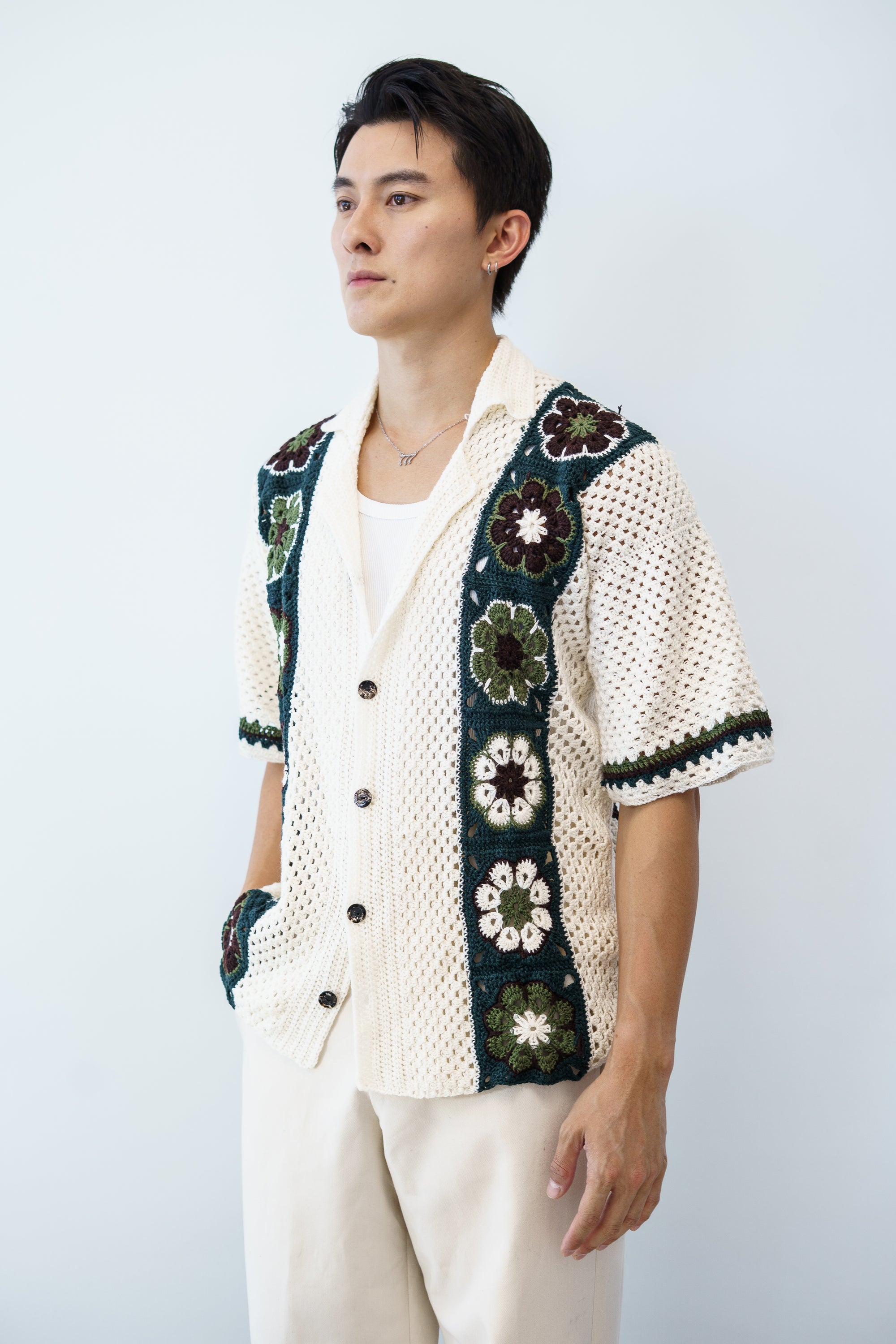 The Riviera Shirt - Crochet Pattern (Digital PDF)