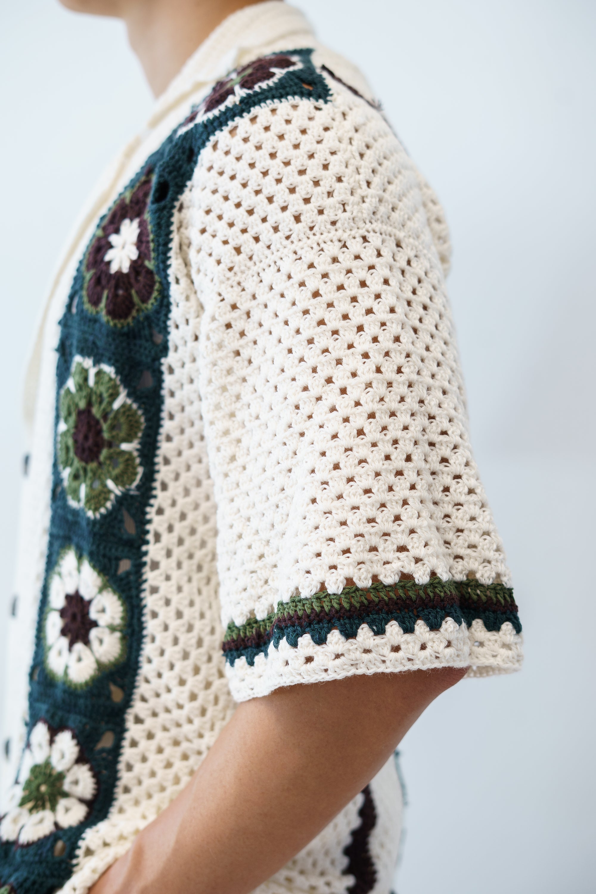 The Riviera Shirt - Crochet Pattern (Digital PDF)