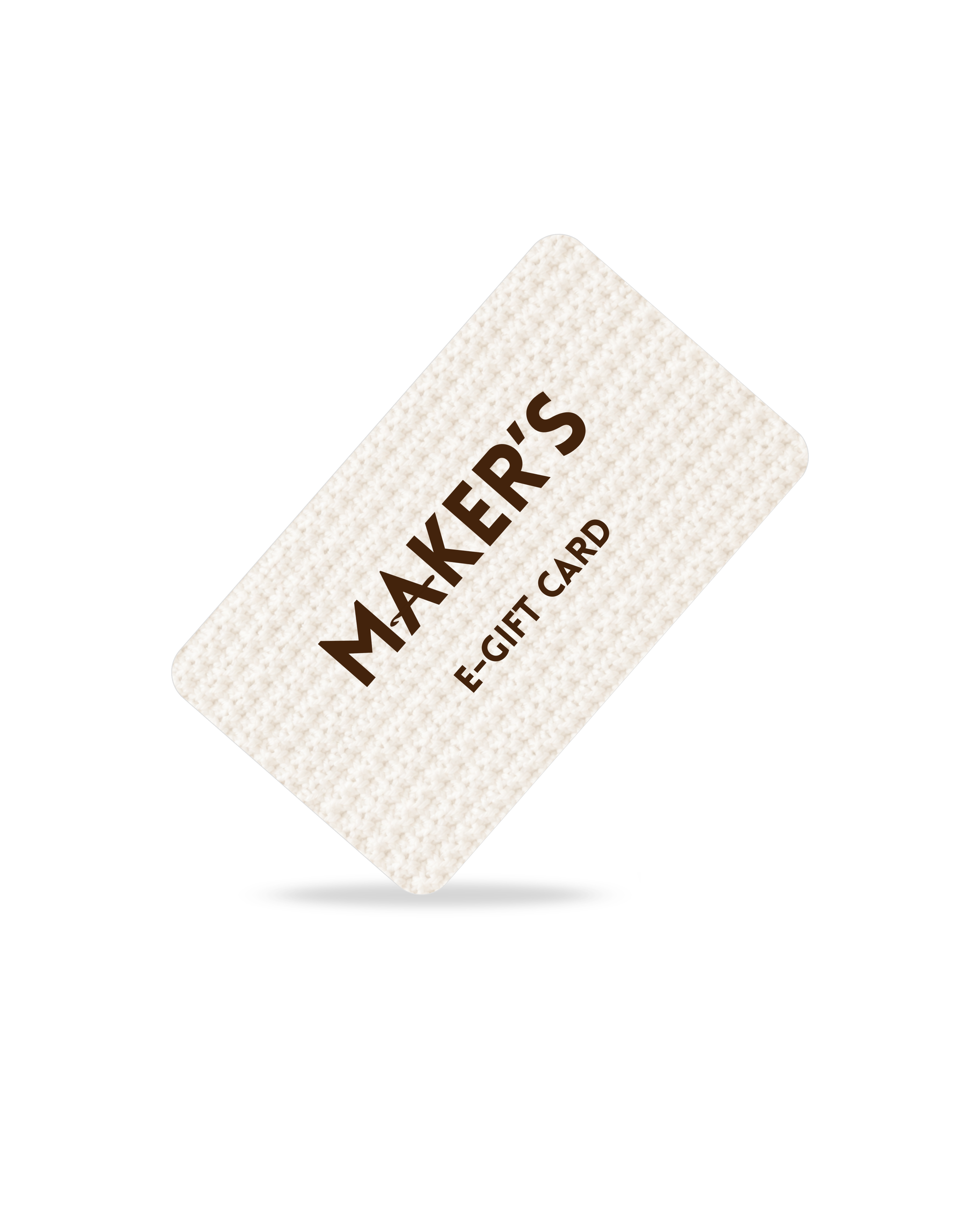 Maker's Card