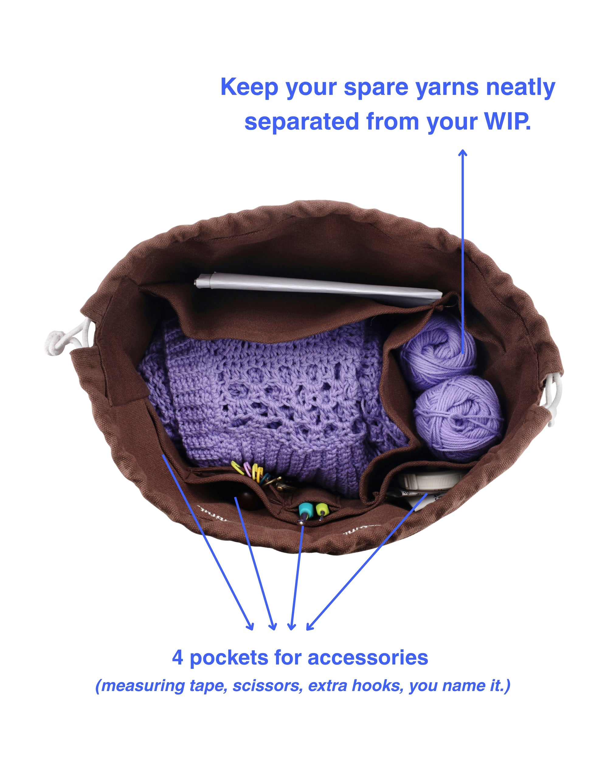 The Ultimate On-The-Go WIP Bag