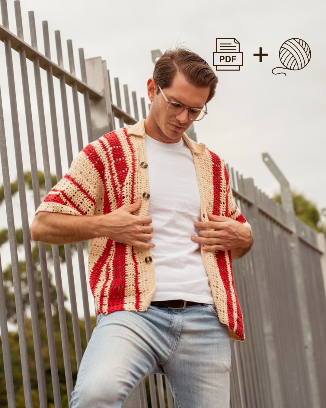 Love Keeper Shirt - CROCHET KIT (Beginner- Friendly)