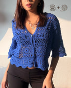 Sunburst Shirt CROCHET KIT