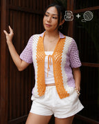 The Gelato Shirt - CROCHET KIT (Easy Level)
