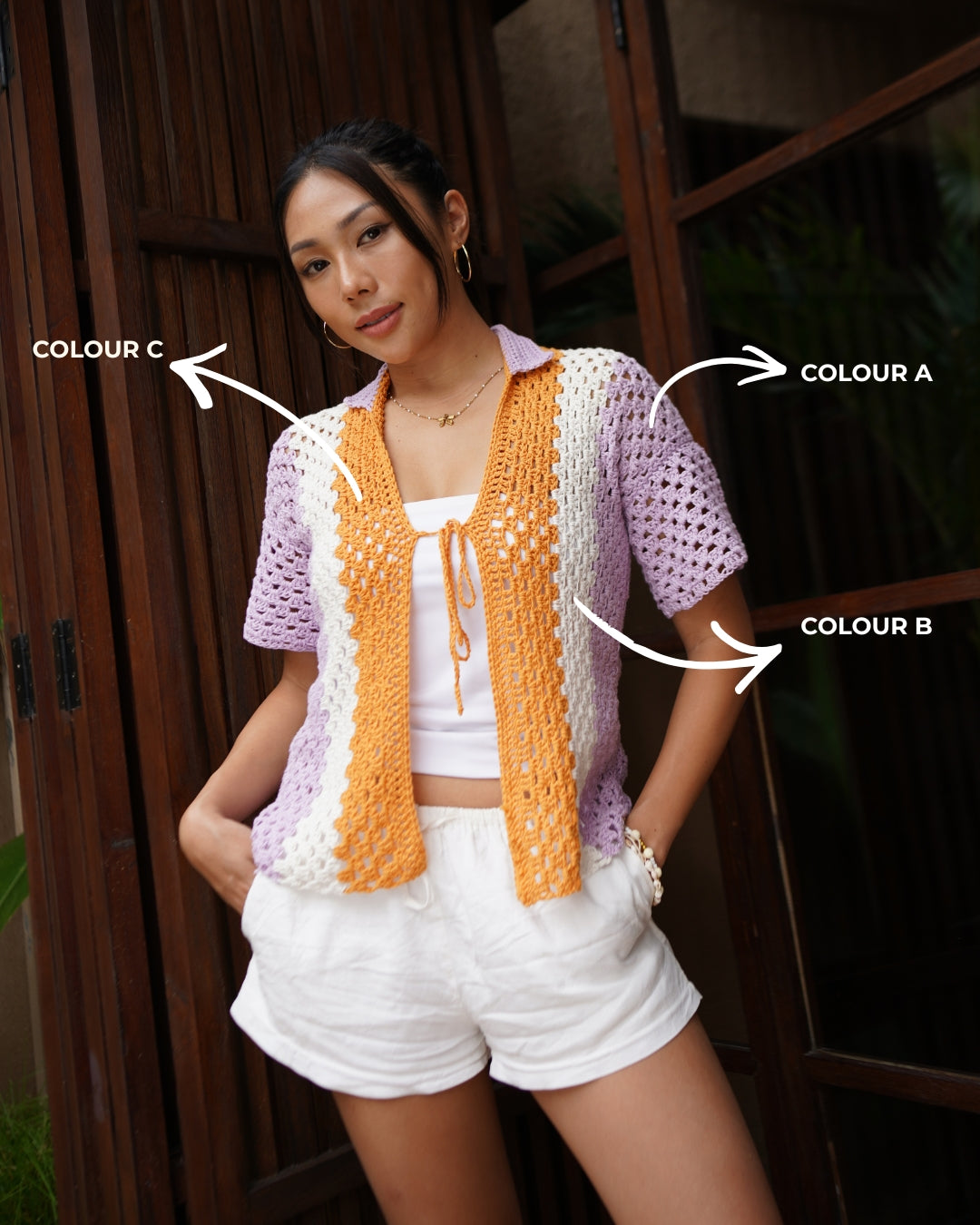 The Gelato Shirt - CROCHET KIT (Beginner-Friendly)