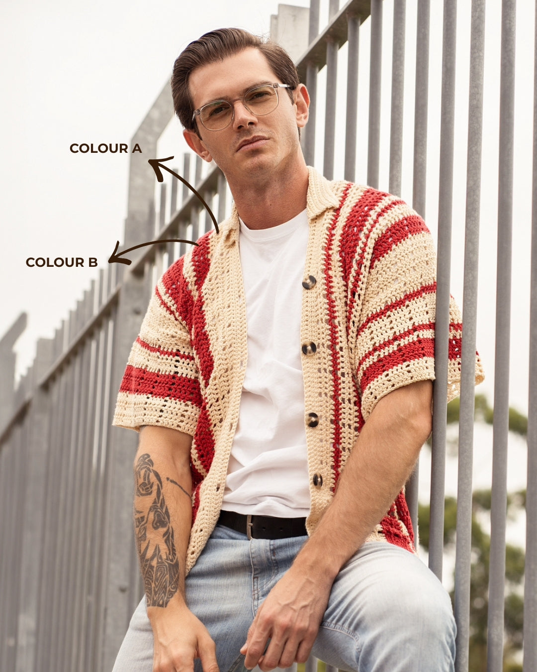 Love Keeper Shirt - CROCHET KIT (Beginner- Friendly)