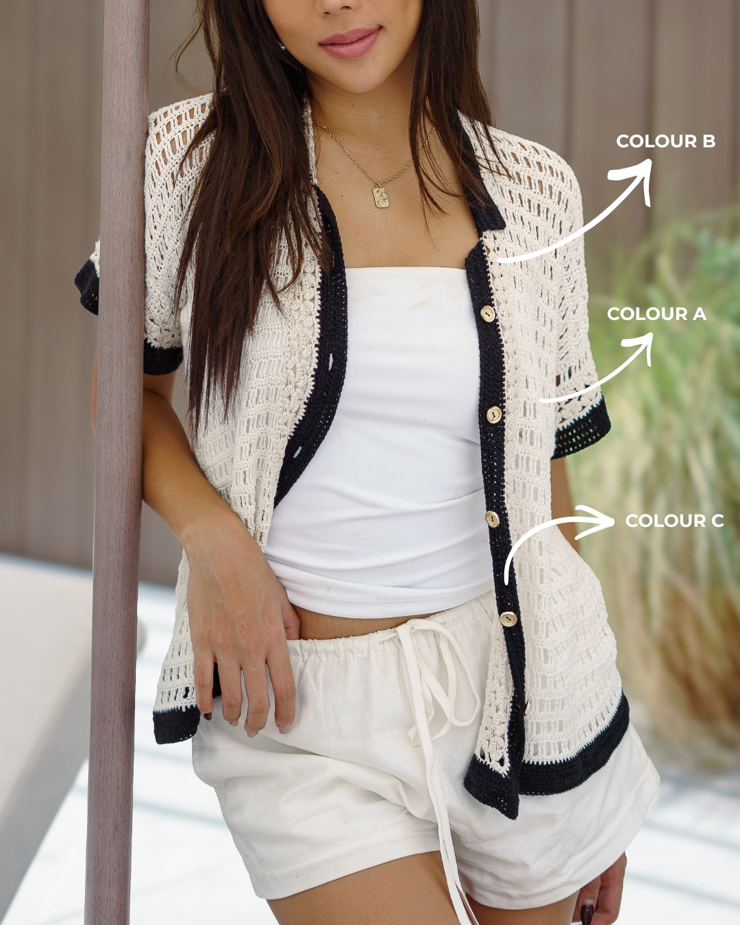 St. Tropez Shirt - Crochet Pattern