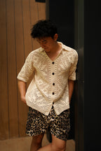 Palm Beach - Filet Crochet Shirt [PDF Pattern]