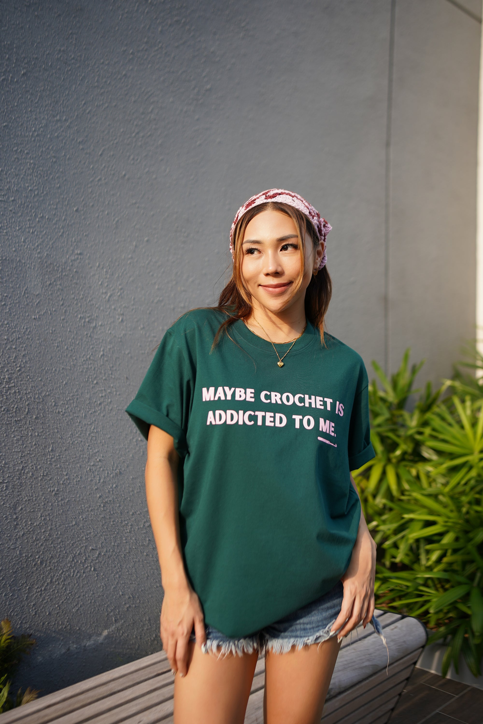 Maybe Crochet Is Addicted To Me Tee (Unisex)
