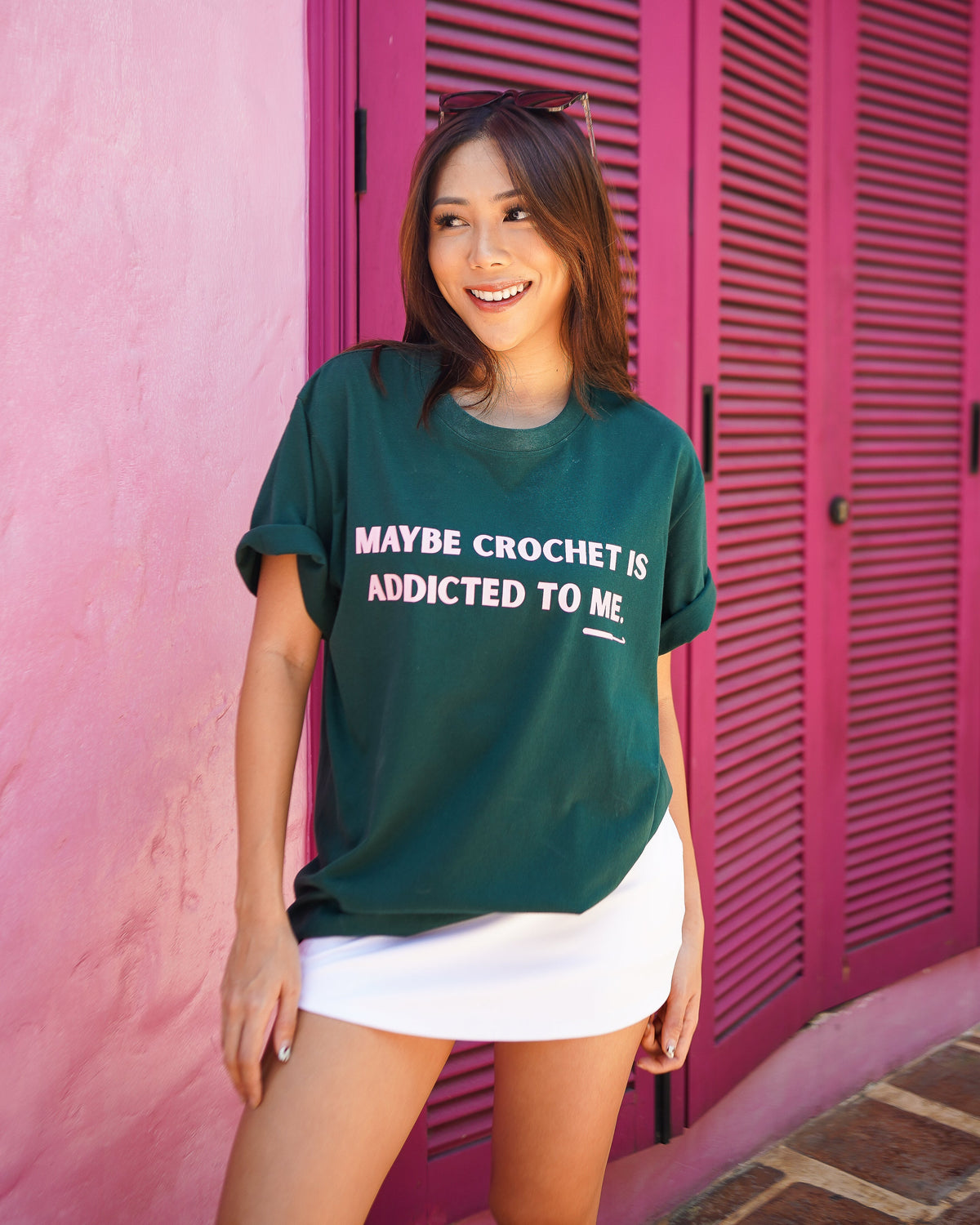 Maybe Crochet Is Addicted To Me Tee (Unisex)