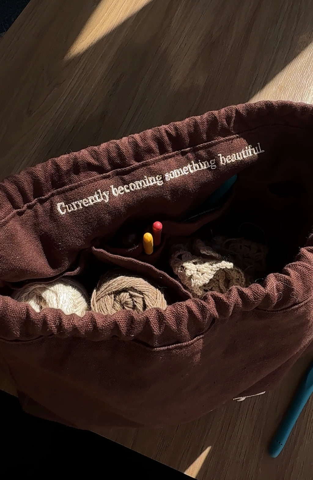 The Ultimate On-The-Go WIP Bag