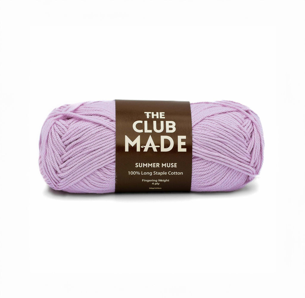 Kit - SUMMER MUSE 100% Cotton Yarn (Poppy Cardigan)