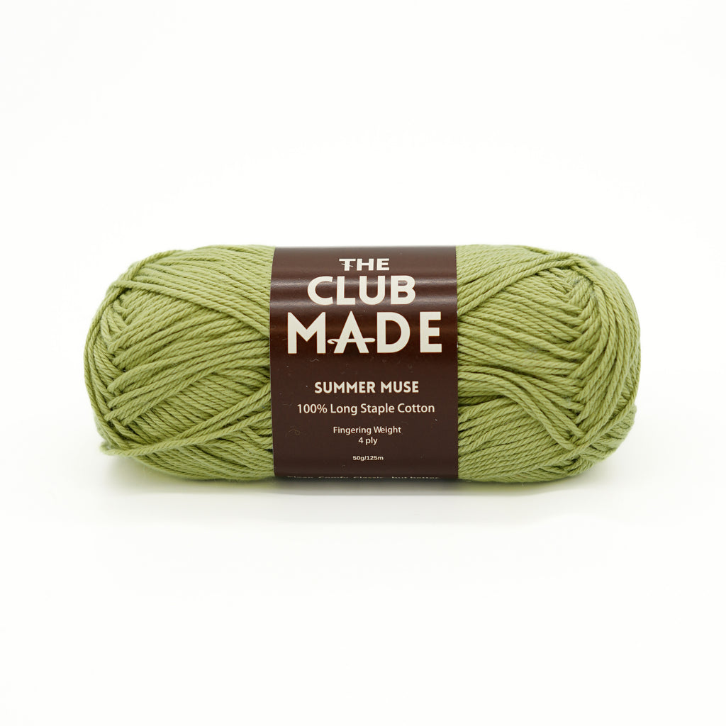 Kit - SUMMER MUSE 100% Cotton Yarn (Palm Beach)